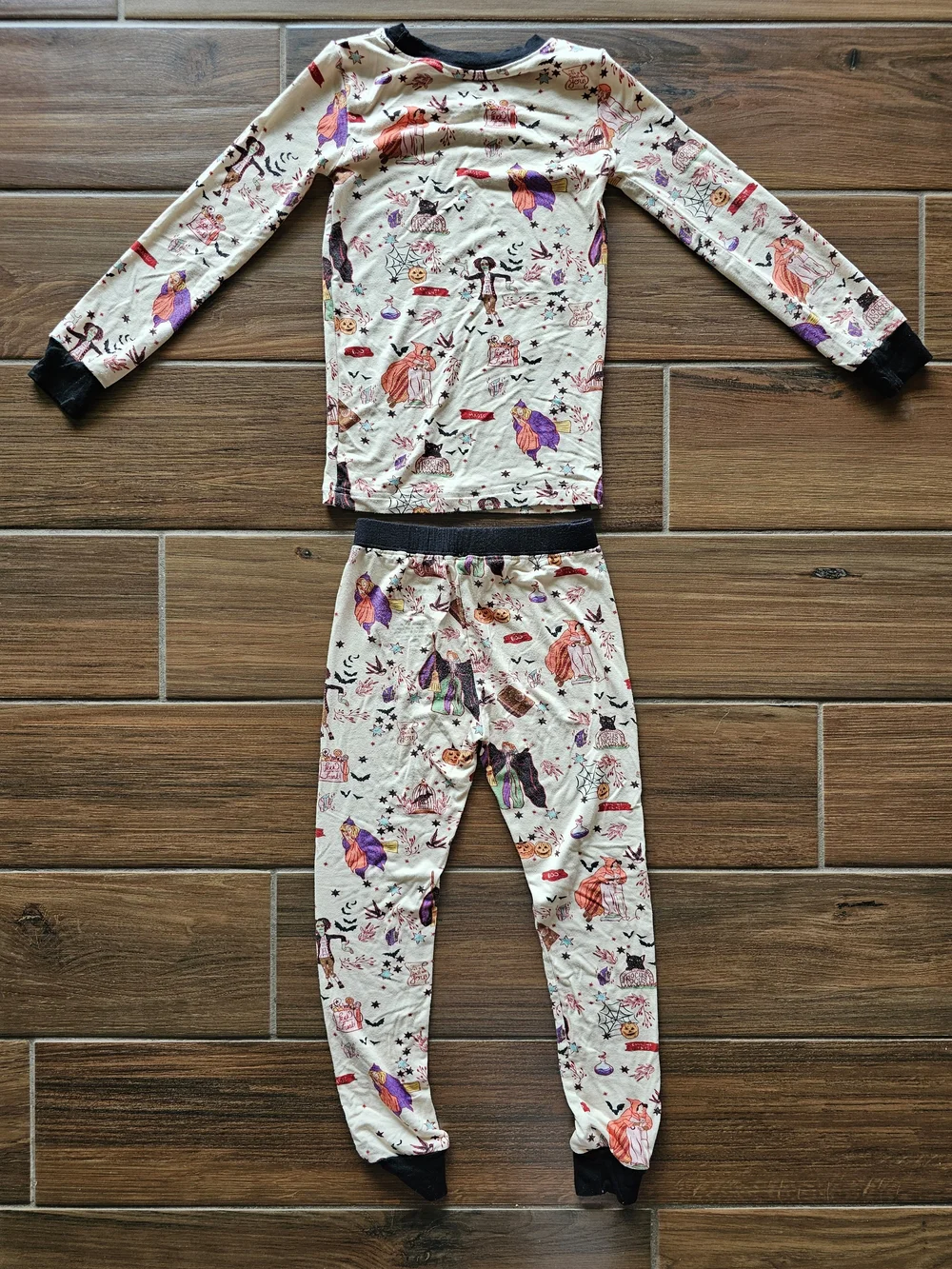 Elisabeth + Faith Hocus Pocus Halloween Pajamas 4T
